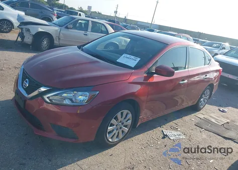 2016 Nissan Sentra Sv from USA, damaged, VIN 3N1AB7AP7GY249613